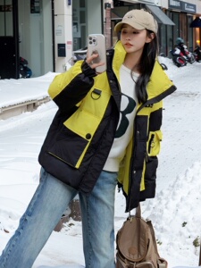 主推 现货】2023冬季潮牌工装90白鸭绒羽绒服095-969-P275-K398图片