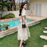 现货】2025夏季新中式爱心刺绣连衣裙095-502-P115-K168，女装连衣裙，浙宝095(原288A)