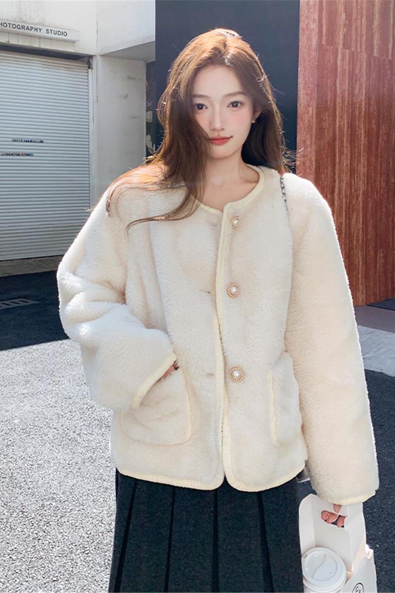 【现货】2025冬装新款皮毛一体毛绒外套095-8323-P185-K278,女装皮草,浙宝095(原288A)