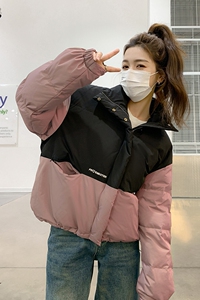 【现货 跑量款 数据好】拼接撞色白鸭绒羽绒服095-920-P185-K288图片