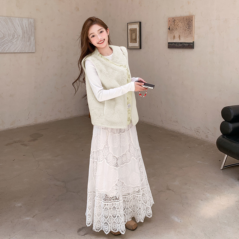 【现货】2025冬装新款皮毛一体马甲外套095-8311-P135-K198,女装皮草,浙宝095(原288A)