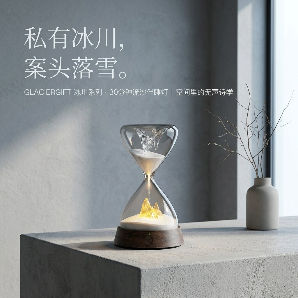 沙漏摆件氛围灯生日礼物女生送男朋友小众实用闺蜜