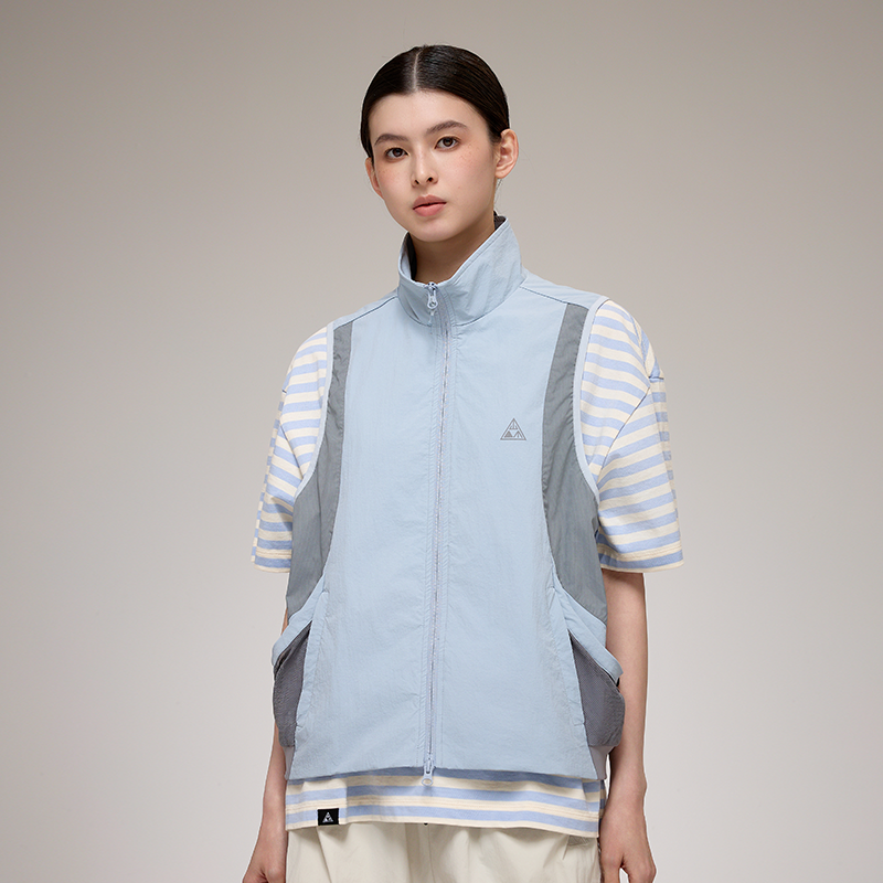 又见高山MetaMount 户外工装防泼水拼色马甲马夹背心25夏季新品