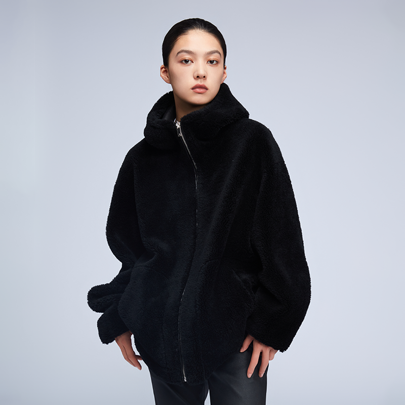 羊毛夹克又见高山连帽秋冬