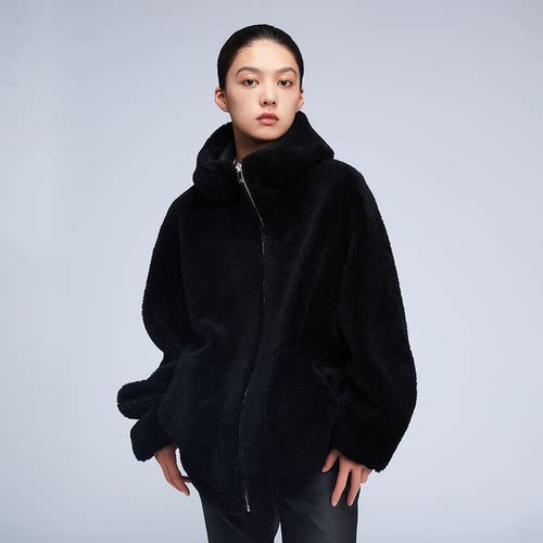 羊毛夹克又见高山连帽秋冬