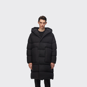 鹅绒保暖舒适暖和又见系列 羽绒服冬季 又见高山MetaMount 黑色长款