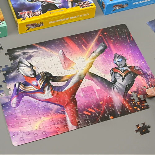 Ultra, Ультрамен Тига, головоломка, игрушка для мальчиков высокой сложности, 6 лет, 500 штук