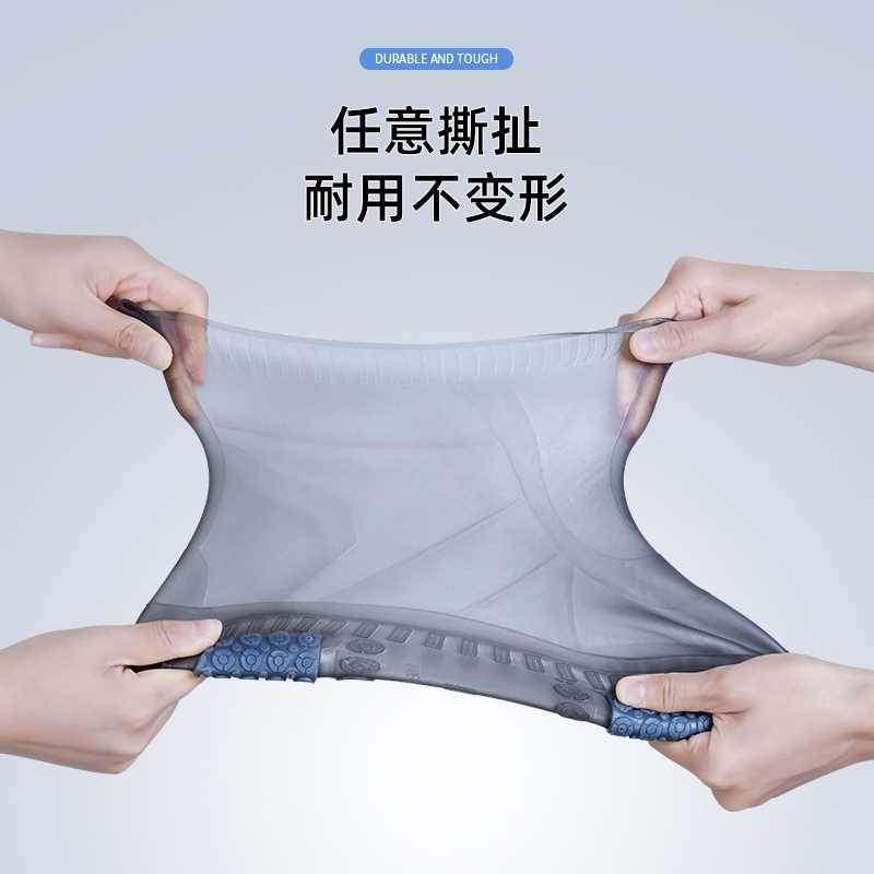 雨鞋男女款防水j雨靴套下雪防滑加厚耐磨儿童硅胶雨鞋套中高筒水