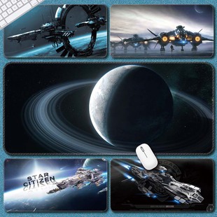 星际公民鼠标垫超大号Star Citizen笔记本竞电脑游戏周边键盘桌垫