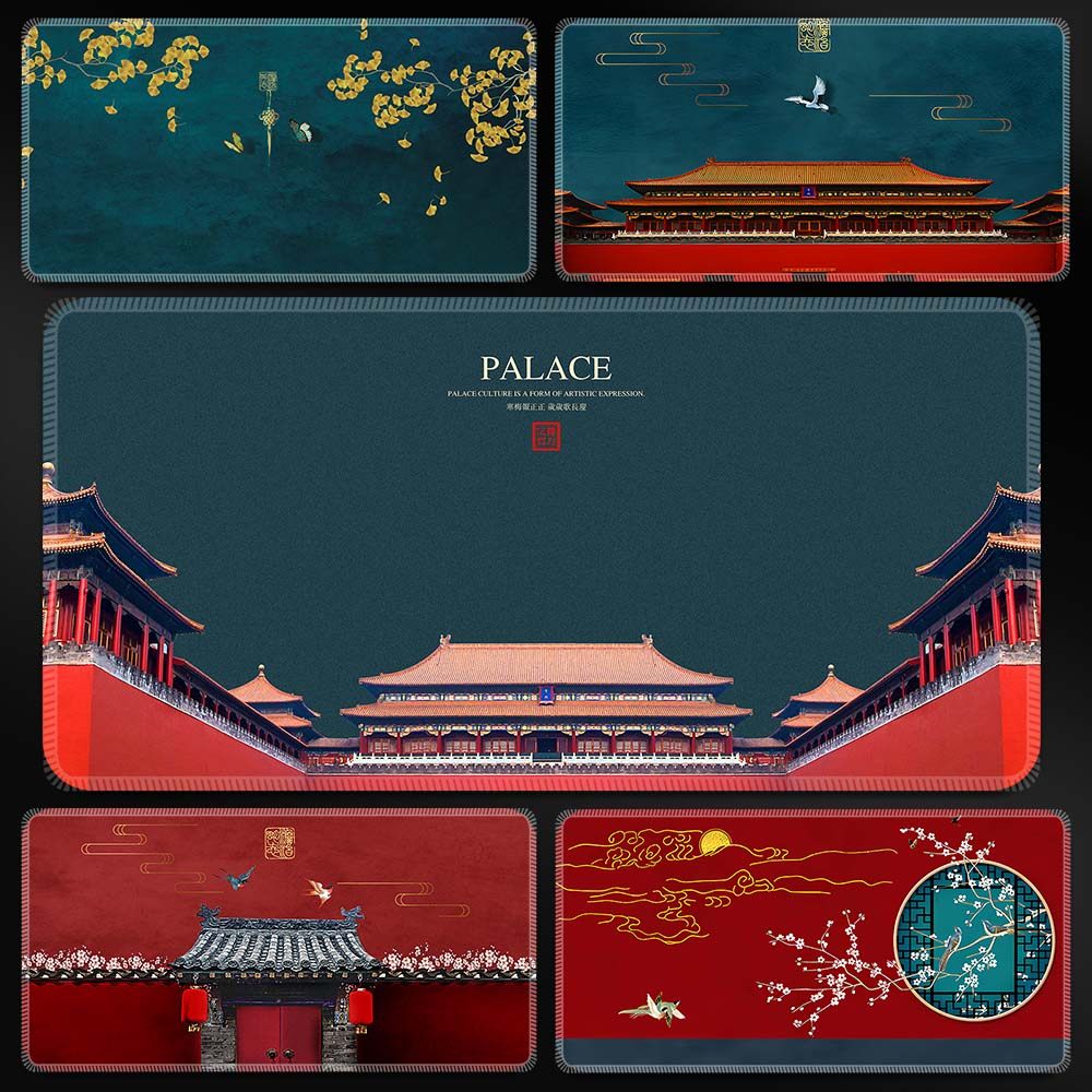 国潮鼠标垫超大号桌垫