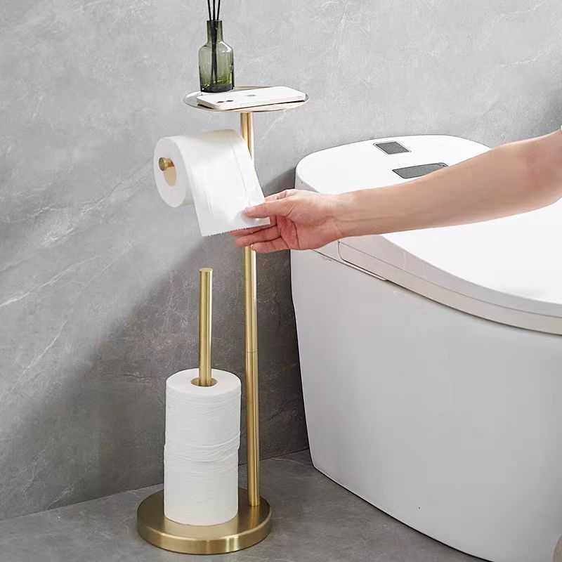 新款直销不锈钢落地卷纸架厕所卫生间免打孔立式纸巾架多用收纳置,家庭/个人清洁工具,卷纸器/纸巾架,淘宝优惠券,粉丝福利购,淘宝优惠卷