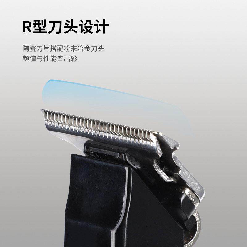 新款直销跨境理发器电推剪家用剃光头专用油头雕刻发廊剃头发电推