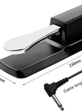 新款直销钢琴延音踏板DP-10 电子琴脚踏板 合成器脚踏板配件susta