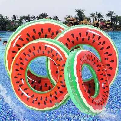 新款直销现货直销 成人男女通用游泳圈 PVC印花西瓜水果游泳圈8,运动/瑜伽/健身/球迷用品,游泳圈,淘宝优惠券,粉丝福利购,淘宝优惠卷