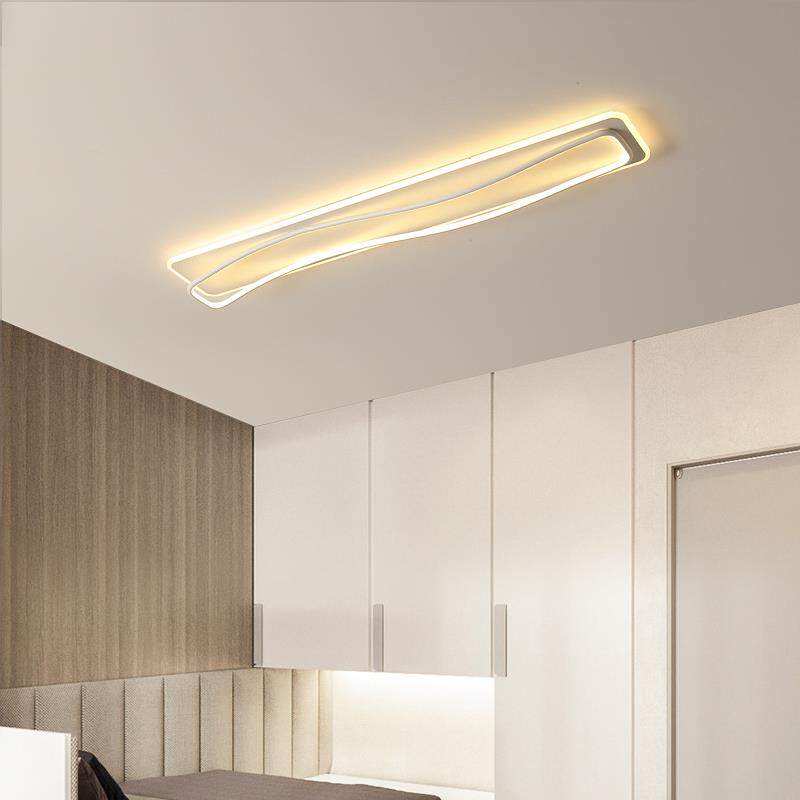 新款直销长条吸顶灯led走廊玄关过道灯现代简约入户衣帽间灯具极