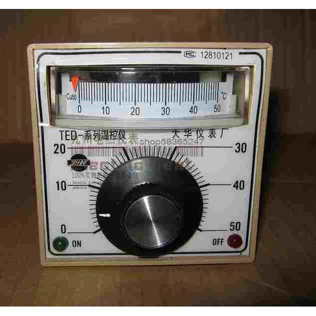 TED-2002孵化保温指针式温度度控制器cu50温控仪温控器50度100度