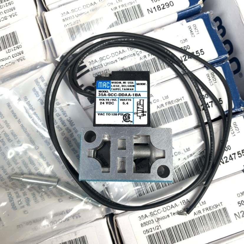 MAC电磁阀 35A-SCC-DDAA-1BA/DDBA/FA 250B-611 35A-SCC-DFFJ-2KJ