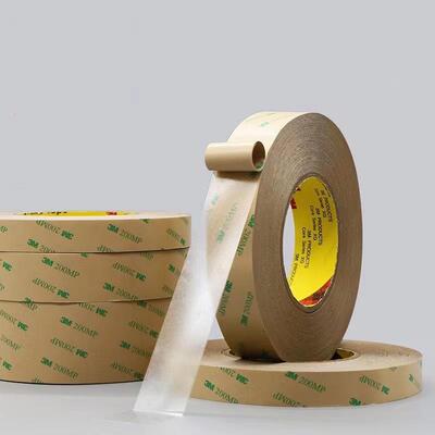 3M9672LE 透明双面胶3M无基材耐高温防潮胶带