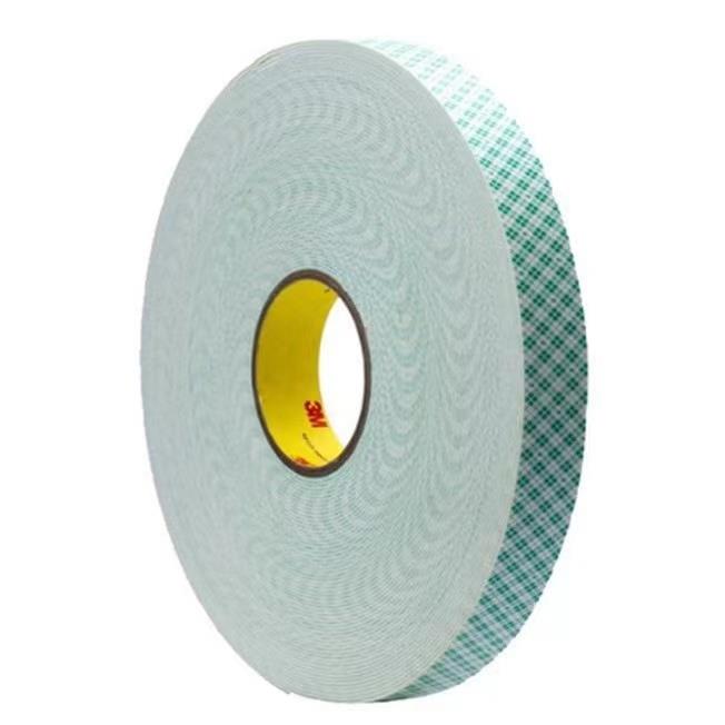 3M4085白色聚氨酯密封防水泡棉双面胶带