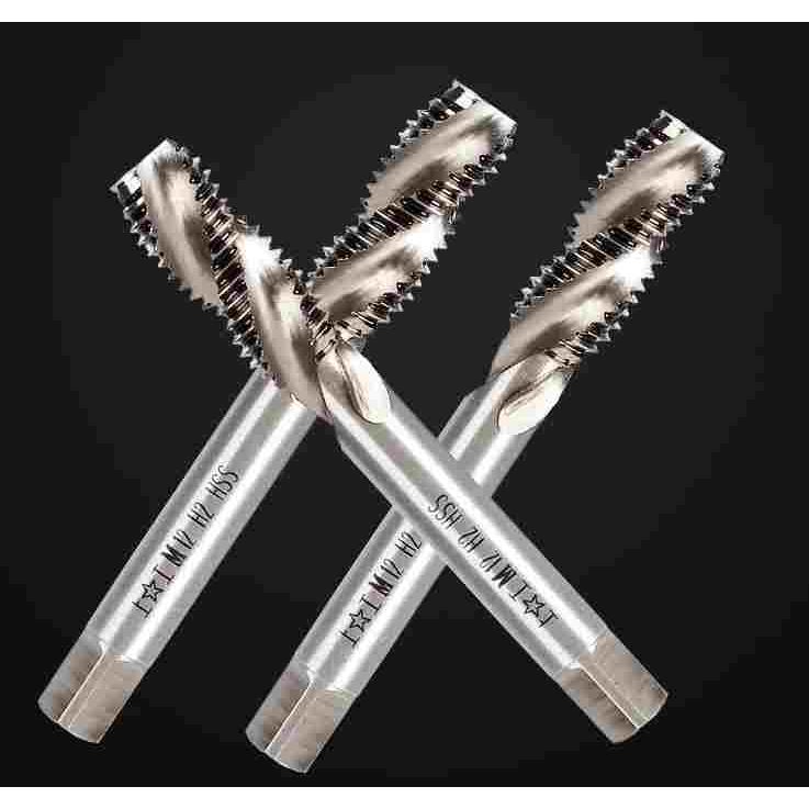 上工全磨制螺旋槽机用丝锥丝攻高速钢螺旋丝锥M3M4M5M6M8M10M12