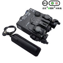 海外版DBAL-A2绿镭射IR补光指示器战术手电筒LED强光爆闪户外照明