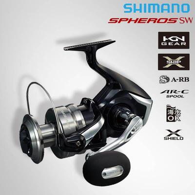 SHIMANO 禧玛诺远投轮SPHEROS SW纺车鱼线轮海钓船钓轮铁板拖钓轮