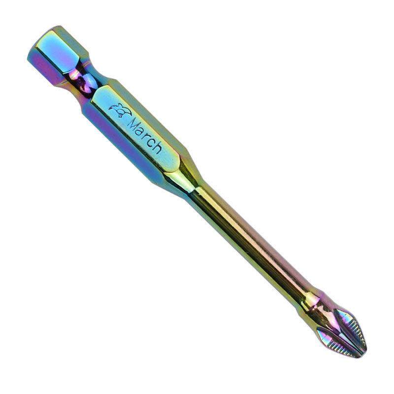 工业级S3彩色防滑抗冲击十字批头强磁电动手电钻风批咀起子螺丝刀