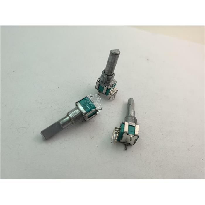 台湾FD RK097G 立式双联电位器B100K 柄25MMF 安装孔9MM