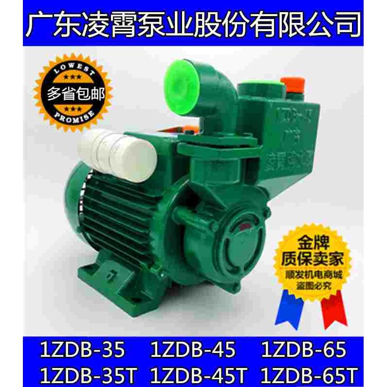 凌霄1ZDB-35 1ZDB-45 1ZDB-65T自吸清水泵抽水机220/380V（老款）
