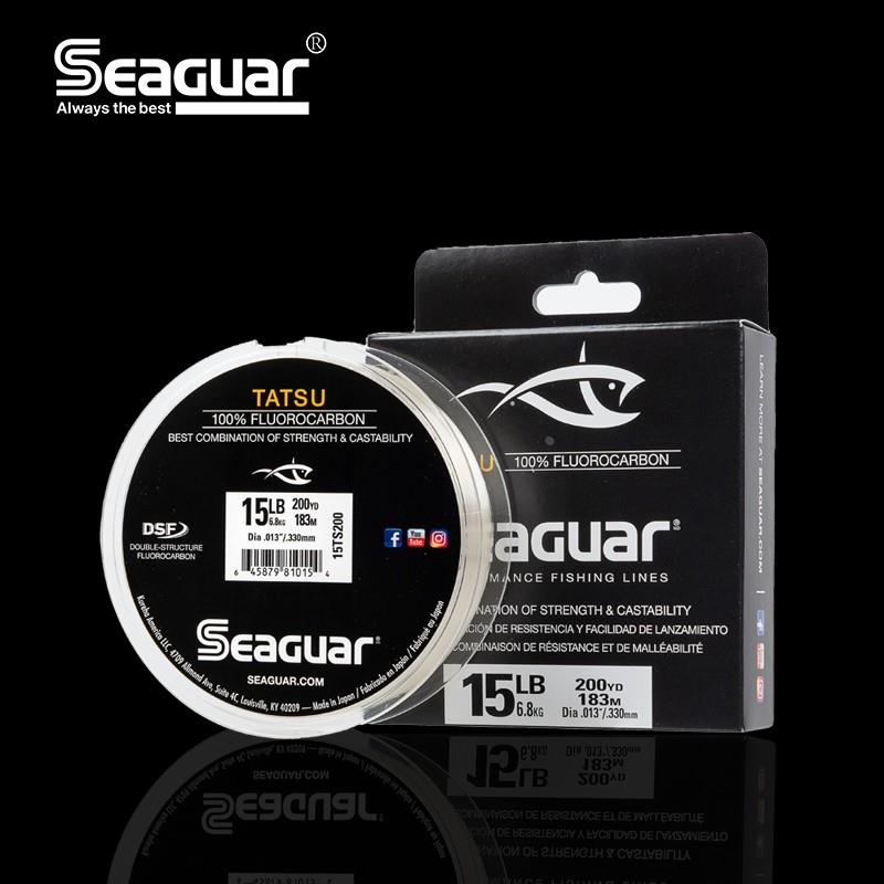 日本西格 seaguar TATSU 竜碳 183米竞技级氟碳线 路亚线前导线