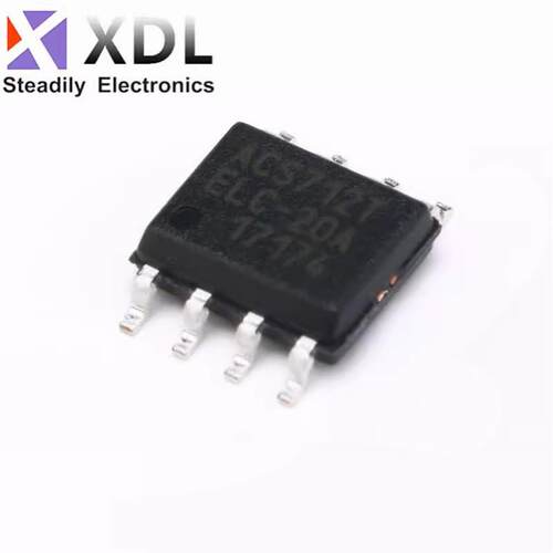 原装正品 SOP-8 ACS712ELCTR-20A-T 电流传感器 电压隔离