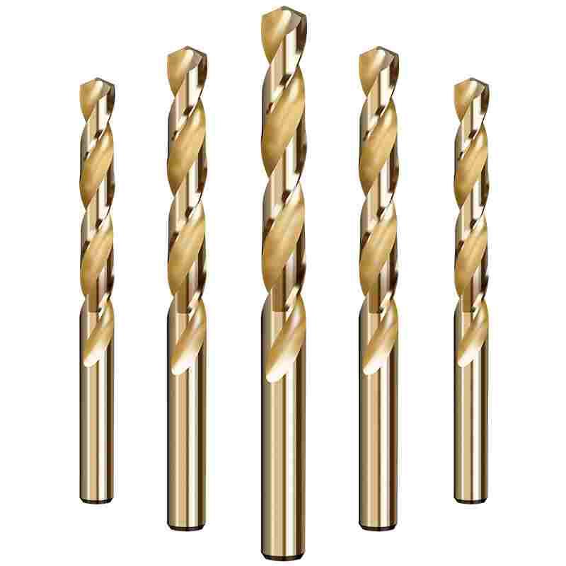 M35含钴麻花钻头直柄高速钢超硬金属不锈钢铁板专用打孔套装10mm