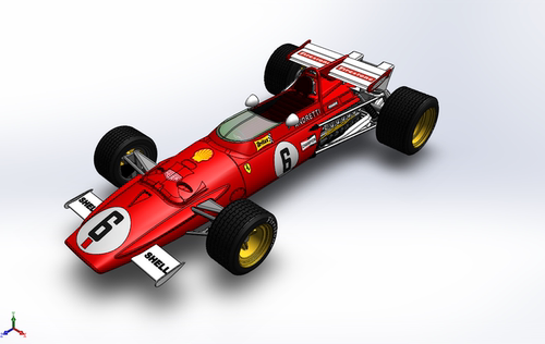 F1法拉利321赛车完整零件图/装配图/赛车SolidWork图纸/车/汽车3D