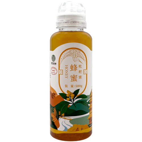 淳芝宝药业 蜂蜜(枇杷蜜）500g/瓶 健康正品官方大药房旗舰店