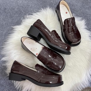 zf2z 学生制服鞋 芙语绵绵Lolita原创正品 2025新圆头软底中跟单鞋