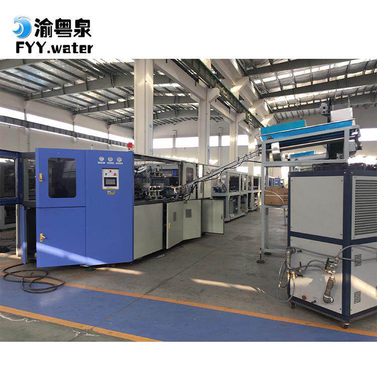纯净水半自动吹机矿泉水塑料中空吹塑成型一出四制设备厂家
