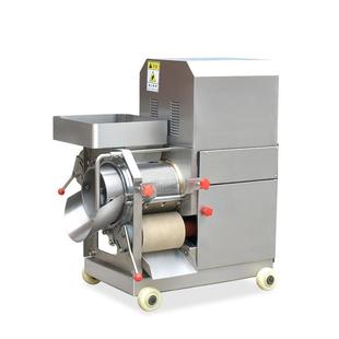 商用200型不锈钢鱼肉采肉机鱼糜提取鱼肉鱼骨鱼刺分离机设备