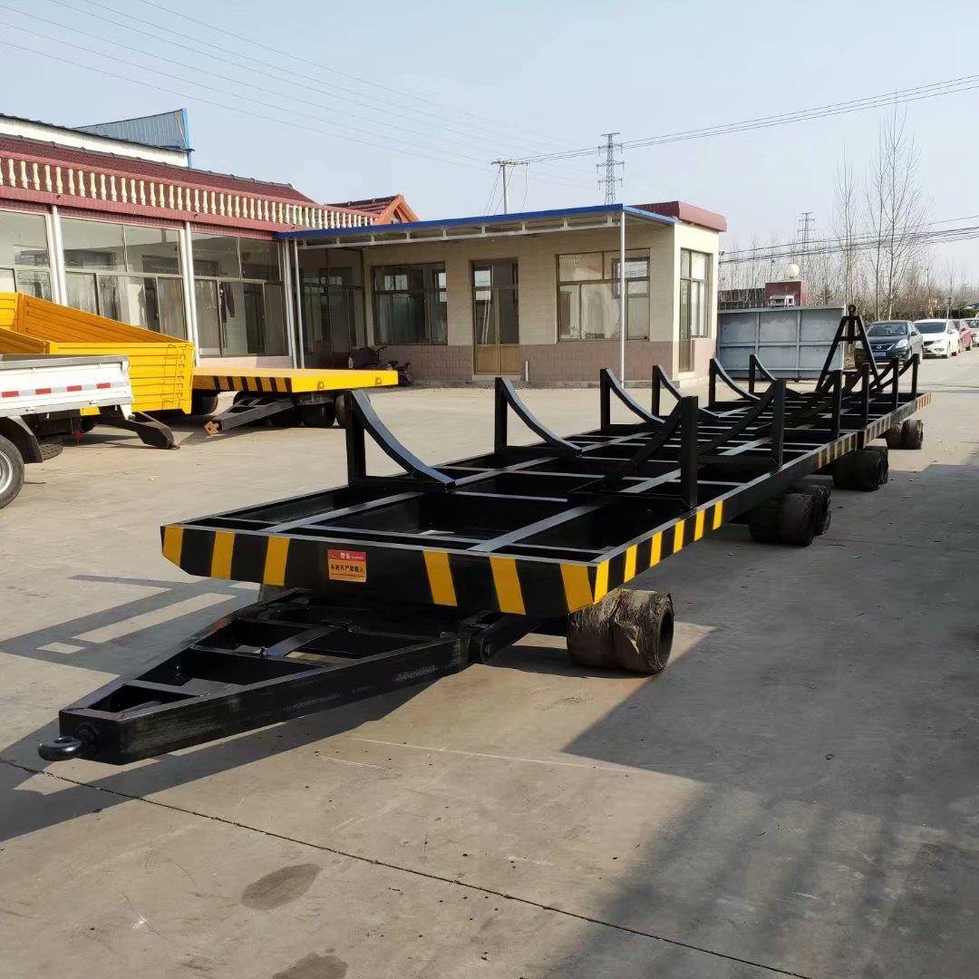 15吨罐体转运车工业油罐拖车大型重物移动运输车辆工具拖车