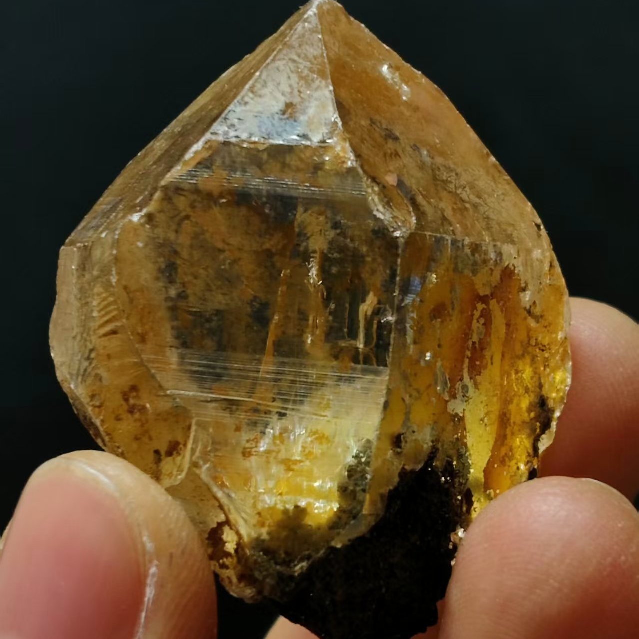 天然水晶石透明矿物标本奇石收藏摆件西藏水晶N冰感净化把玩件