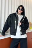 秋冬纯色连帽基础款卫衣重磅宽松开衫外套手工编绳潮流设计感P125，男装卫衣，星座1111（原C206）