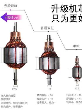 车载充1气泵双缸高压可式小轿车轮胎汽车用打x18携泵筒电气动2v