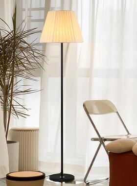 式北欧简约ins风床头茶几沙发沙发奢立地灯百褶轻83243布艺护眼落