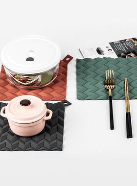 p德国垫laz隔otta防烫锅垫矽胶锅垫耐热厨房热大号北欧Plazotta珐