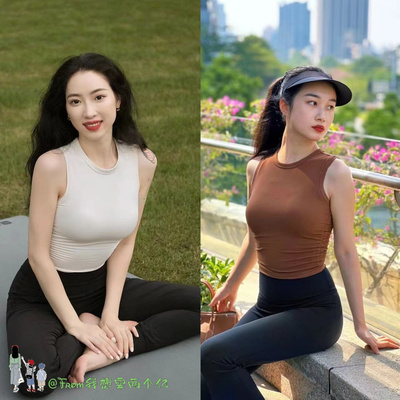 新品~AlltTake螺纹收腰背心