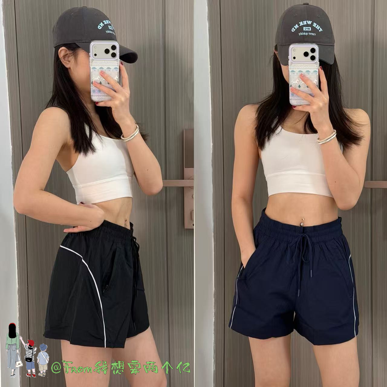 From上新~Llcene Tran运动减龄青春校园风短裤网球跑步宽松三分裤,女装/女士精品,短裤,淘宝优惠券,粉丝福利购,淘宝优惠卷