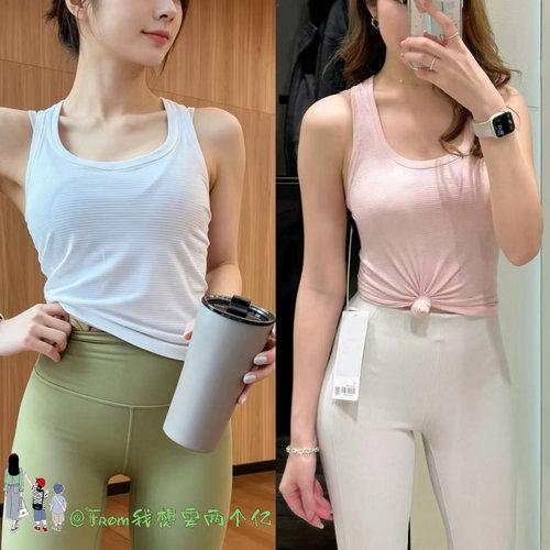 From上新6色~Swlt3.0速干透气运动工字背心健身瑜伽跑步无袖T恤女