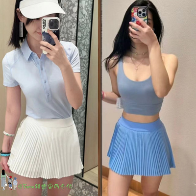 新品~VarstyPleatd百褶网球短裙