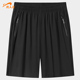 男士 男生休闲运动裤 速干裤 男款 贵人鸟冰丝裤 潮牌五分裤 短裤 夏季 子