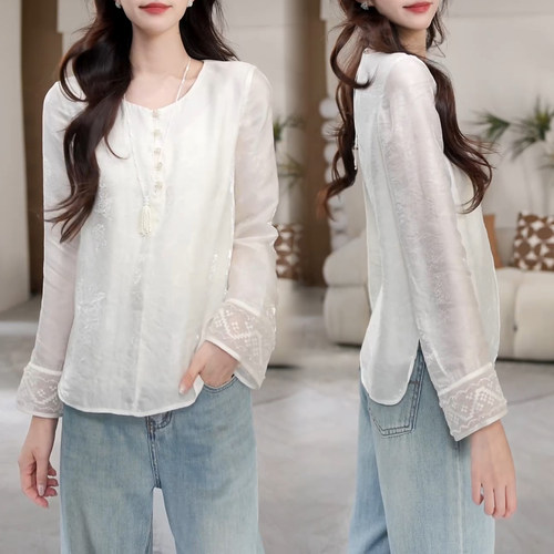 休闲时尚气质百搭显瘦小衫潮