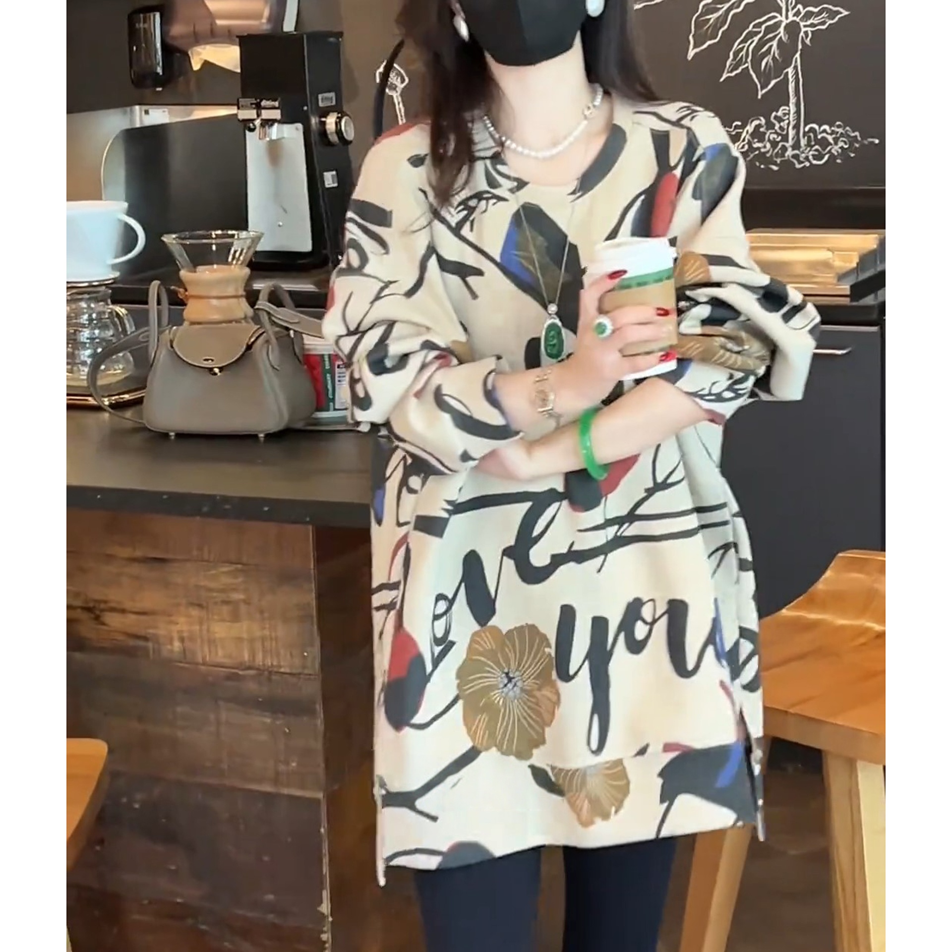 时尚洋气休闲设计感小衫